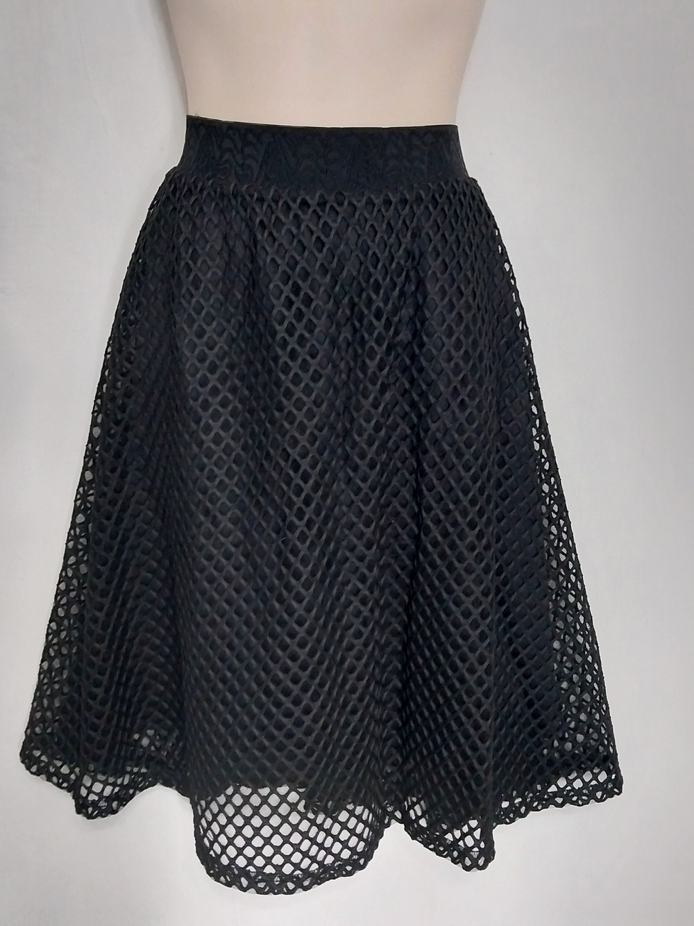 🔵BOGO FREE🔵 Metrowear Skirt Netted  Goth Sz PXL